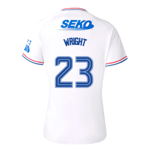 2023-2024 Rangers Away Shirt (Ladies) (Wright 23)