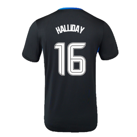 2023-2024 Rangers Coaches Training Tee (Ebony) (Halliday 16)