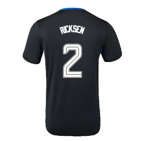 2023-2024 Rangers Coaches Training Tee (Ebony) (Ricksen 2)