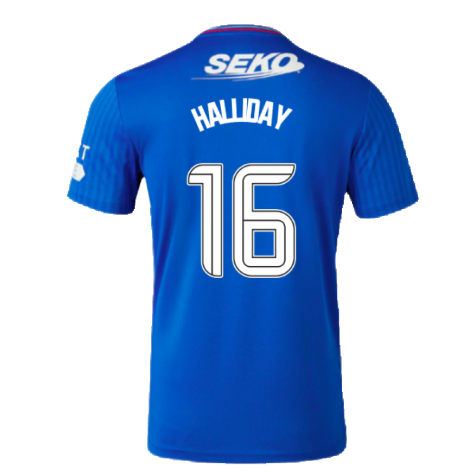 2023-2024 Rangers Home Shirt (Halliday 16)