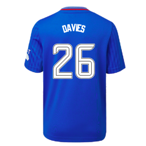 2023-2024 Rangers Home Shirt (Kids) (Davies 26)