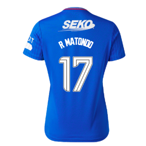 2023-2024 Rangers Home Shirt (Ladies) (R Matondo 17)