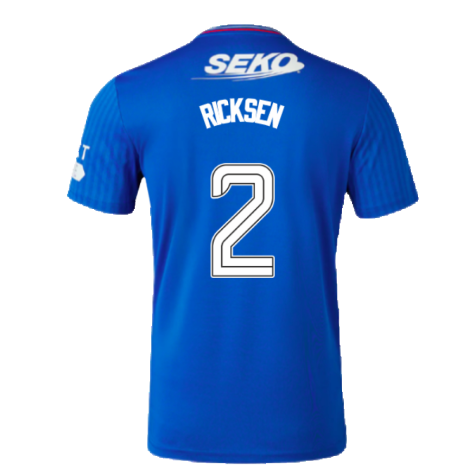 2023-2024 Rangers Home Shirt (Ricksen 2)