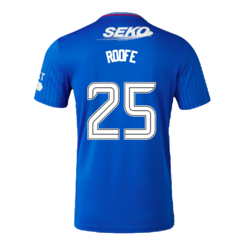 2023-2024 Rangers Home Shirt (Roofe 25)