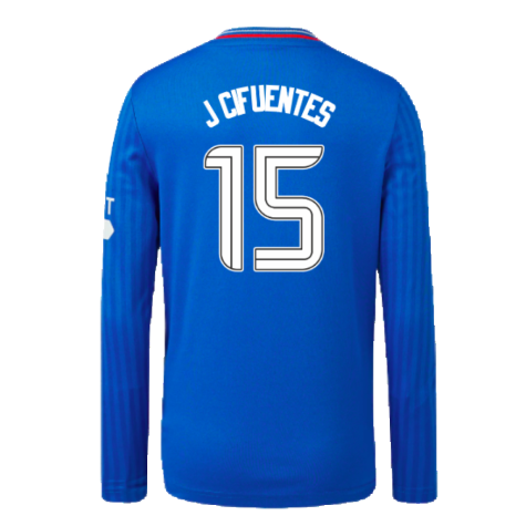 2023-2024 Rangers Long Sleeve Home Shirt (Kids) (J Cifuentes 15)