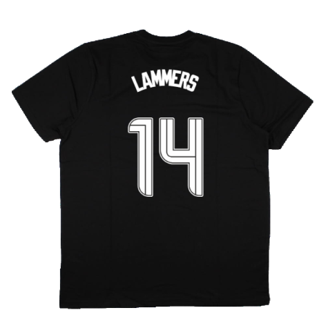 2023-2024 Rangers Players Travel Logo Tee (Black) (Lammers 14)