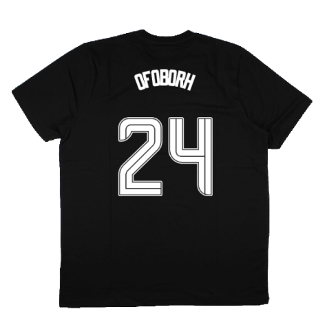 2023-2024 Rangers Players Travel Logo Tee (Black) (Ofoborh 24)