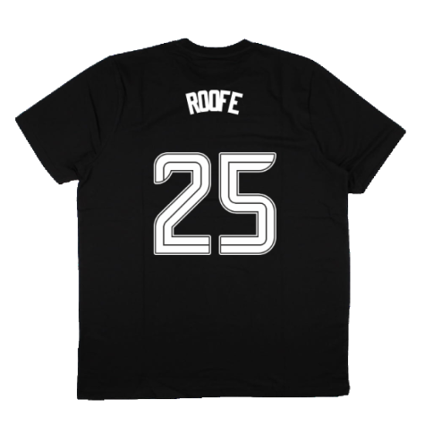 2023-2024 Rangers Players Travel Logo Tee (Black) (Roofe 25)