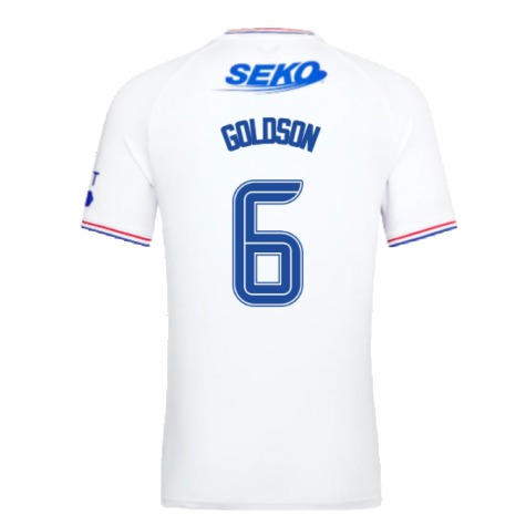 2023-2024 Rangers Pro Authentic Away Shirt (Goldson 6)