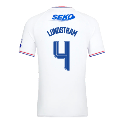 2023-2024 Rangers Pro Authentic Away Shirt (Lundstram 4)