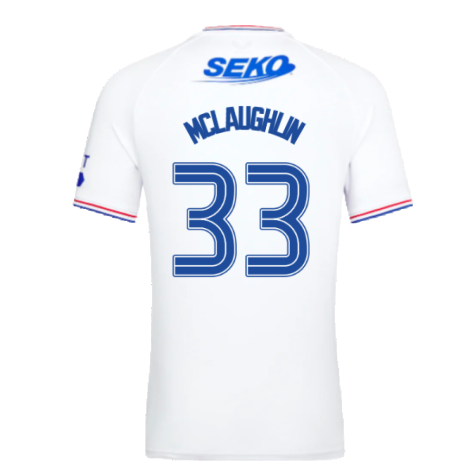 2023-2024 Rangers Pro Authentic Away Shirt (McLaughlin 33)