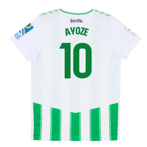 2023-2024 Real Betis Home Shirt (Kids) (AYOZE 10)