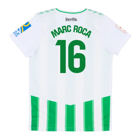 2023-2024 Real Betis Home Shirt (Kids) (MARC ROCA 16)