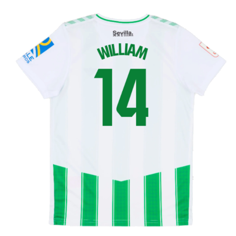 2023-2024 Real Betis Home Shirt (Kids) (WILLIAM 14)