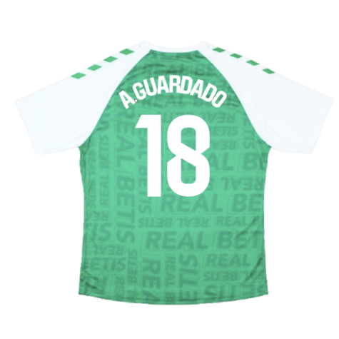 2023-2024 Real Betis Pre-Match Shirt (Green) (A.GUARDADO 18)