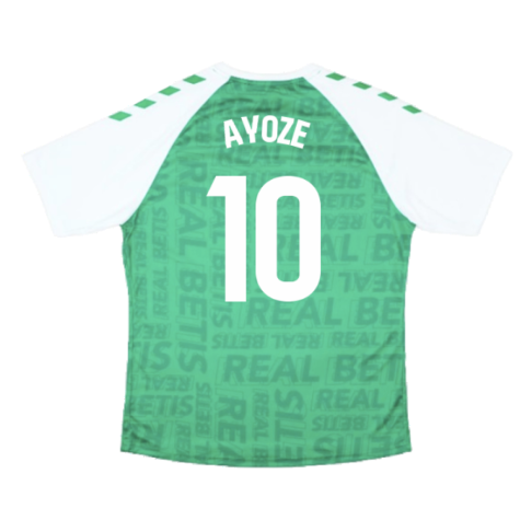 2023-2024 Real Betis Pre-Match Shirt (Green) (AYOZE 10)