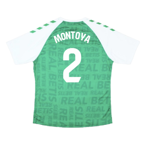 2023-2024 Real Betis Pre-Match Shirt (Green) (MONTOYA 2)