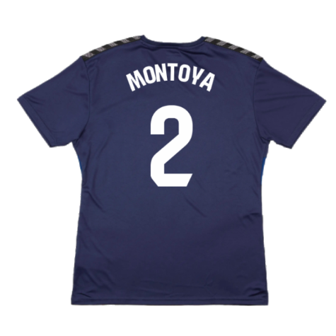 2023-2024 Real Betis Training Shirt (Navy) (MONTOYA 2)