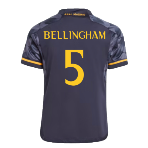 2023-2024 Real Madrid Away Mini Kit (Bellingham 5)