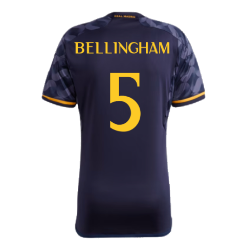 2023-2024 Real Madrid Away Shirt (Bellingham 5)