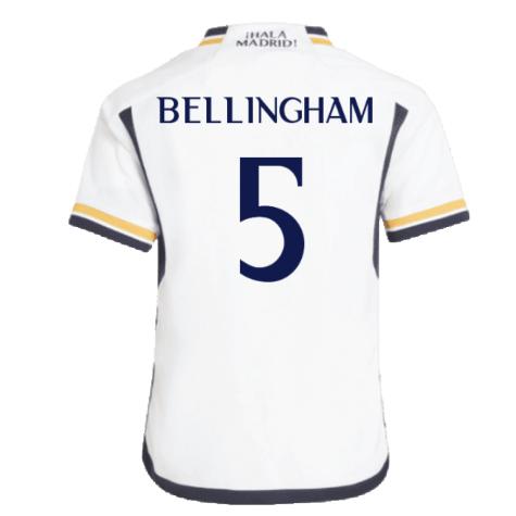 2023-2024 Real Madrid Home Mini Kit (Bellingham 5)