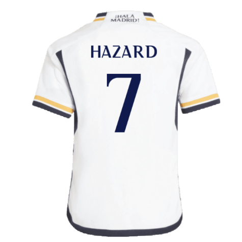 2023-2024 Real Madrid Home Mini Kit (Hazard 7)