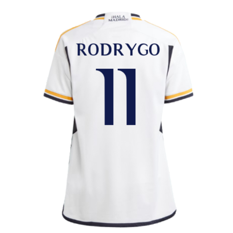 2023-2024 Real Madrid Home Shirt (Kids) (Rodrygo 11)