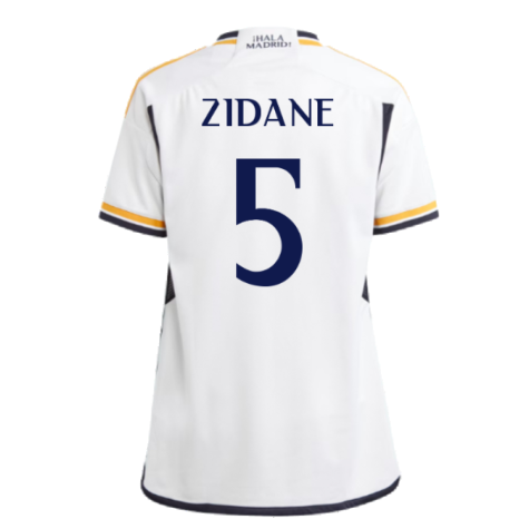 2023-2024 Real Madrid Home Shirt (Kids) (Zidane 5)