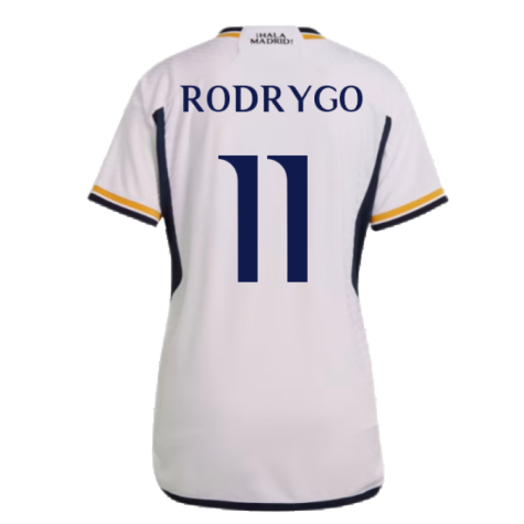 2023-2024 Real Madrid Home Shirt (Ladies) (Rodrygo 11)