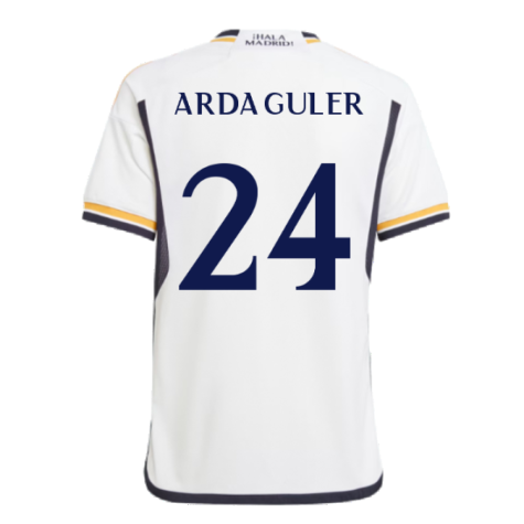 2023-2024 Real Madrid Home Youth Kit (Arda Guler 24)