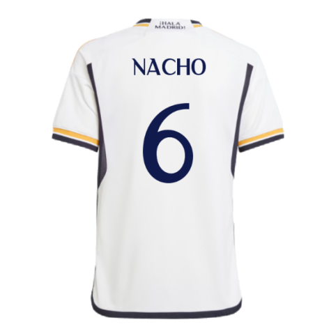 2023-2024 Real Madrid Home Youth Kit (Nacho 6)