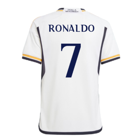 2023-2024 Real Madrid Home Youth Kit (Ronaldo 7)