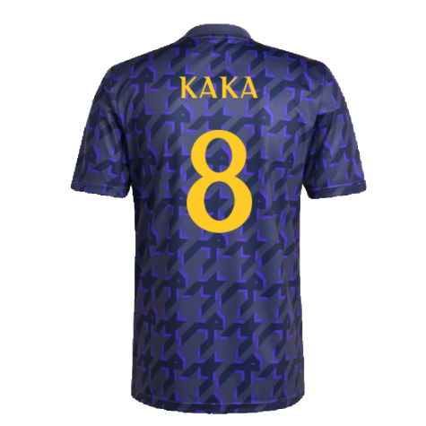 2023-2024 Real Madrid Pre-Match Shirt (Shadow Navy) (Kaka 8)