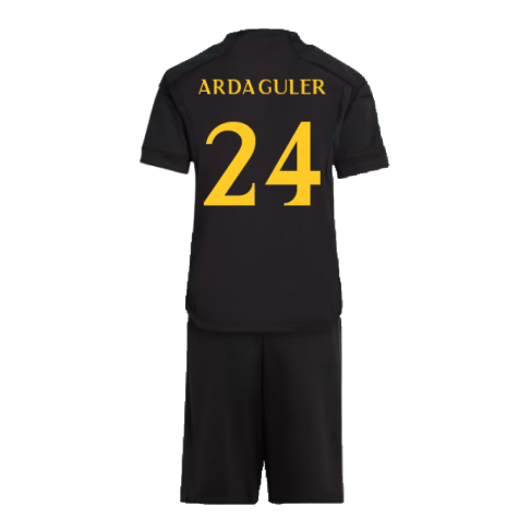 2023-2024 Real Madrid Third Mini Kit (Arda Guler 24)