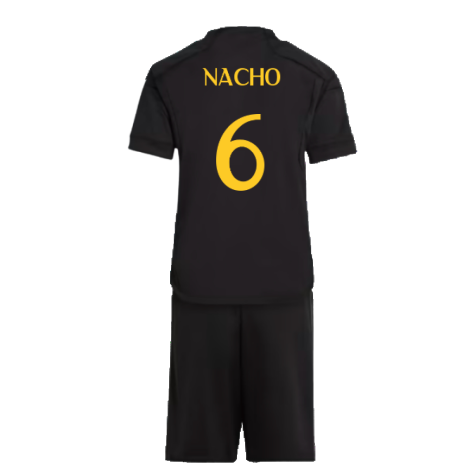 2023-2024 Real Madrid Third Mini Kit (Nacho 6)