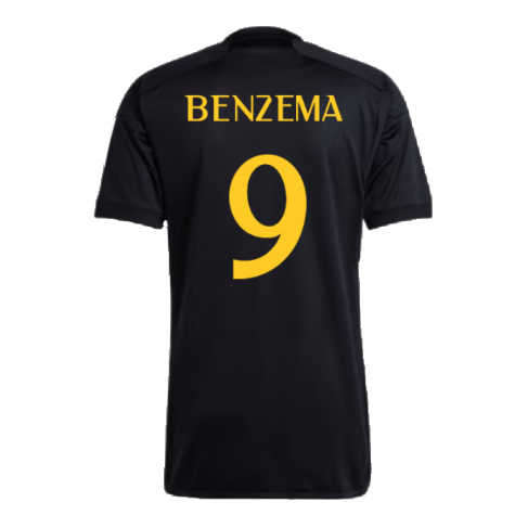 2023-2024 Real Madrid Third Shirt (Benzema 9)