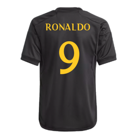 2023-2024 Real Madrid Third Shirt (Kids) (Ronaldo 9)