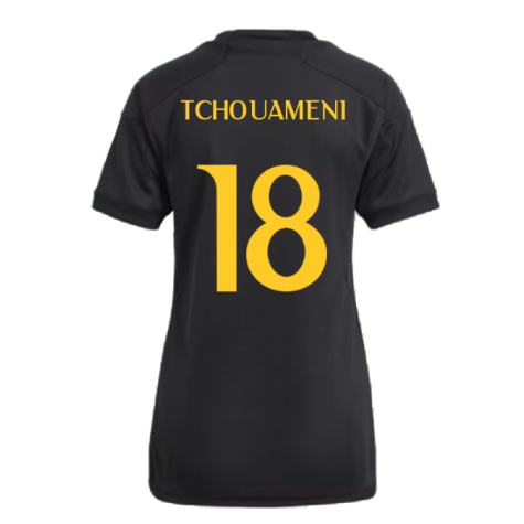 2023-2024 Real Madrid Third Shirt (Ladies) (Tchouameni 18)