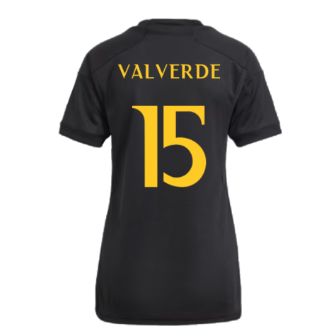 2023-2024 Real Madrid Third Shirt (Ladies) (Valverde 15)