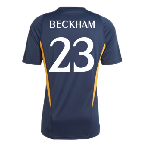 2023-2024 Real Madrid Training Shirt (Legend Ink) (Beckham 23)