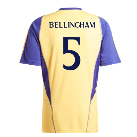 2023-2024 Real Madrid Training Shirt (Spark) (Bellingham 5)