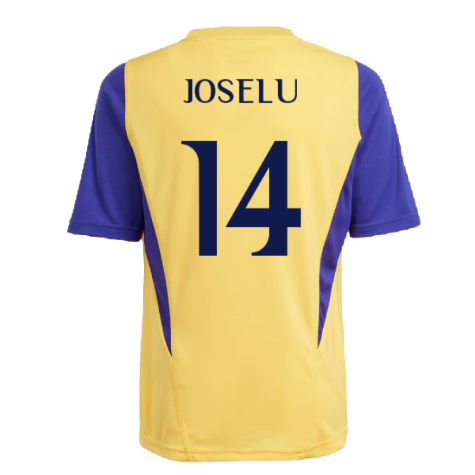 2023-2024 Real Madrid Training Shirt (Spark) - Kids (Joselu 14)