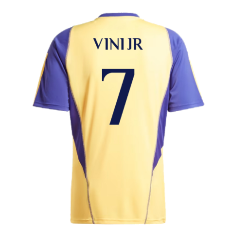 2023-2024 Real Madrid Training Shirt (Spark) (Vini Jr 7)