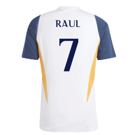 2023-2024 Real Madrid Training Shirt (White) (Raul 7)