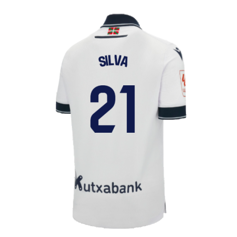 2023-2024 Real Sociedad Authentic Third Shirt (Silva 21)