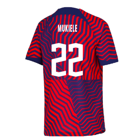 2023-2024 Red Bull Leipzig Away Shirt (Kids) (Mukiele 22)
