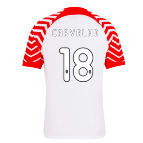 2023-2024 Red Bull Leipzig Home Shirt (Carvalho 18)