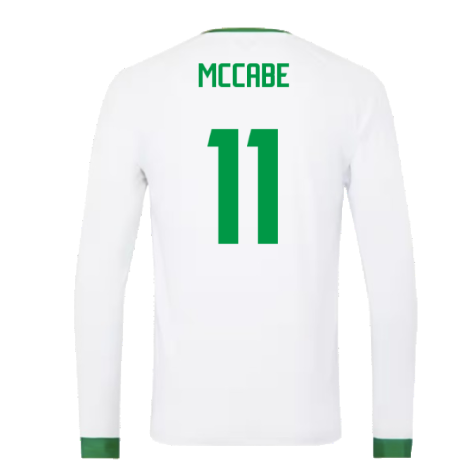 2023-2024 Republic of Ireland Away Long Sleeve Shirt (McCabe 11)