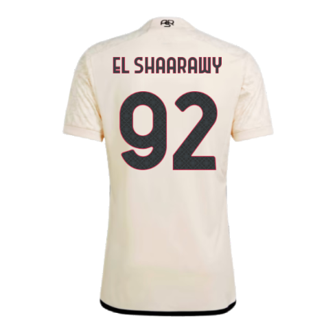 2023-2024 Roma Away Shirt (EL SHAARAWY 92)