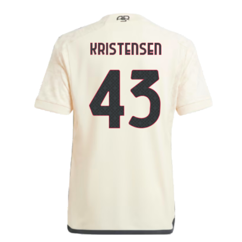 2023-2024 Roma Away Shirt (Kids) (KRISTENSEN 43)